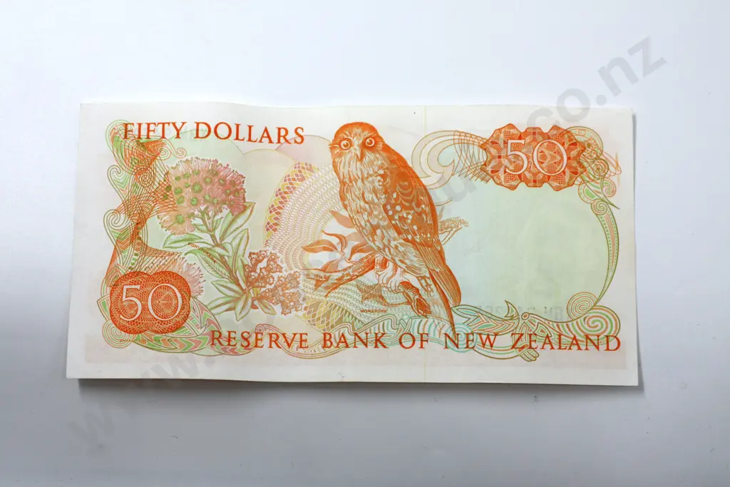 Fifty dollars, Brash type one signature, almost uncirculated. C.V. $600 Image 1++