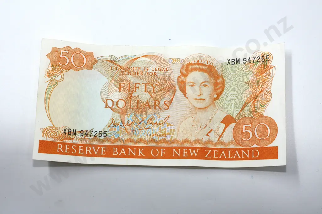 Fifty dollars, Brash type one signature, almost uncirculated. C.V. $600 Image 1++