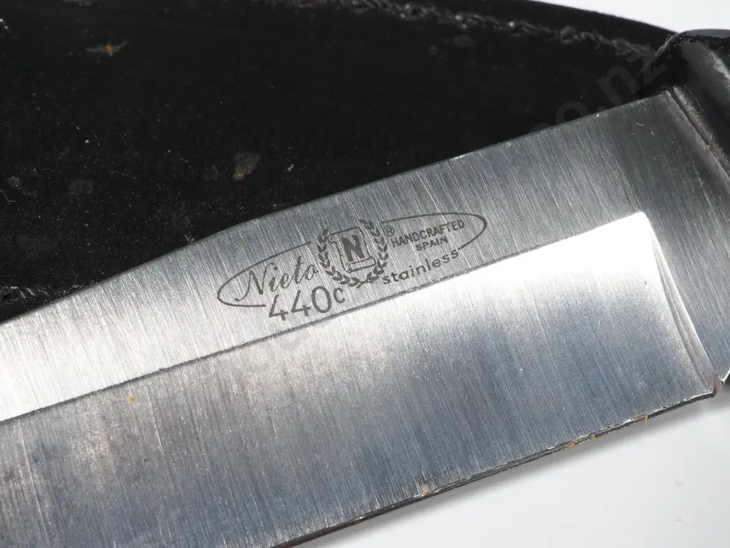 NITO Spanish Stainless Steel Knife in Leather Scabbard Image 1++