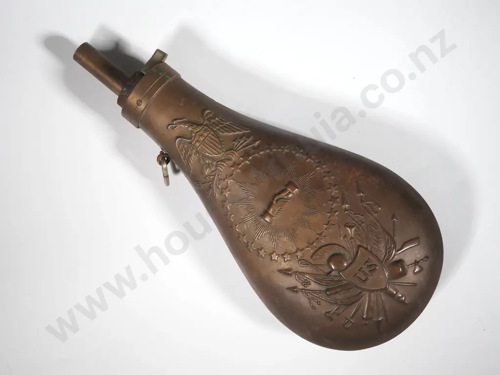 US Military Powder Flask Image 1++