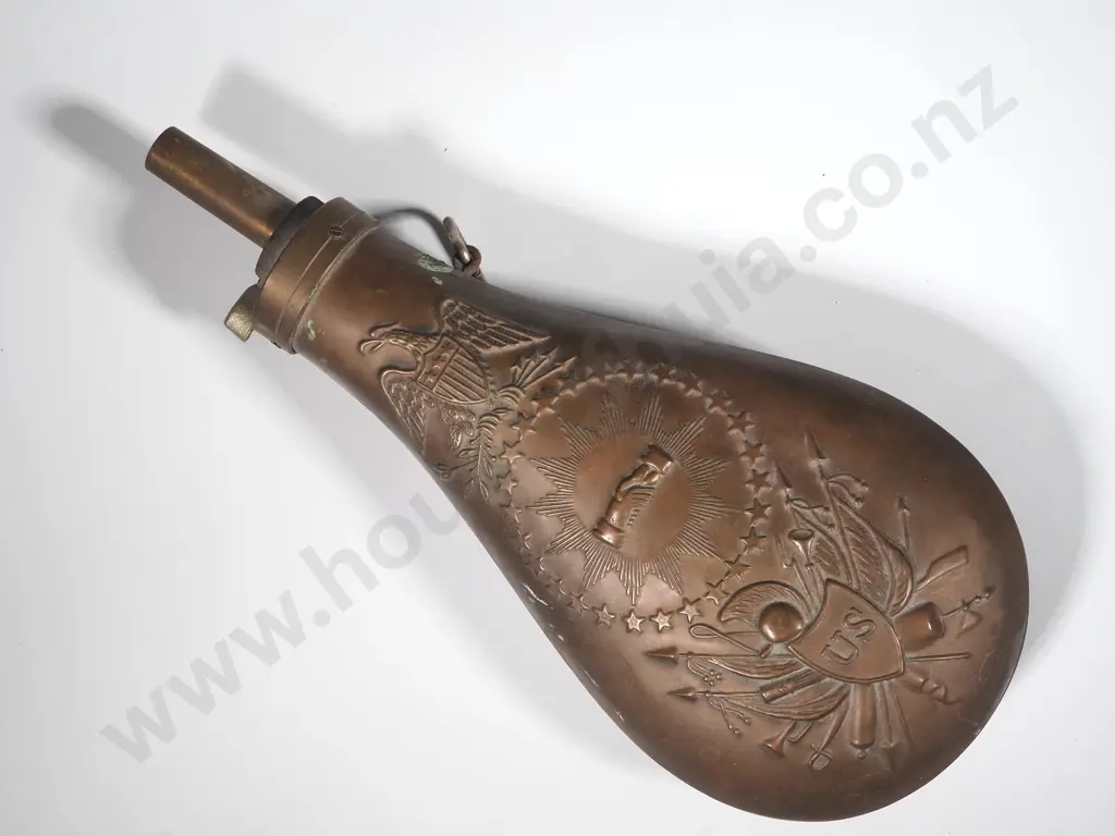 US Military Powder Flask Image 1++