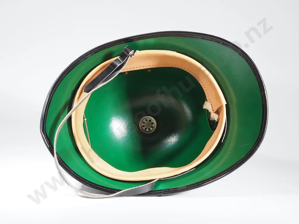 Blue New Zealand 1970's Police Helmet by Mt Castle Image 1++