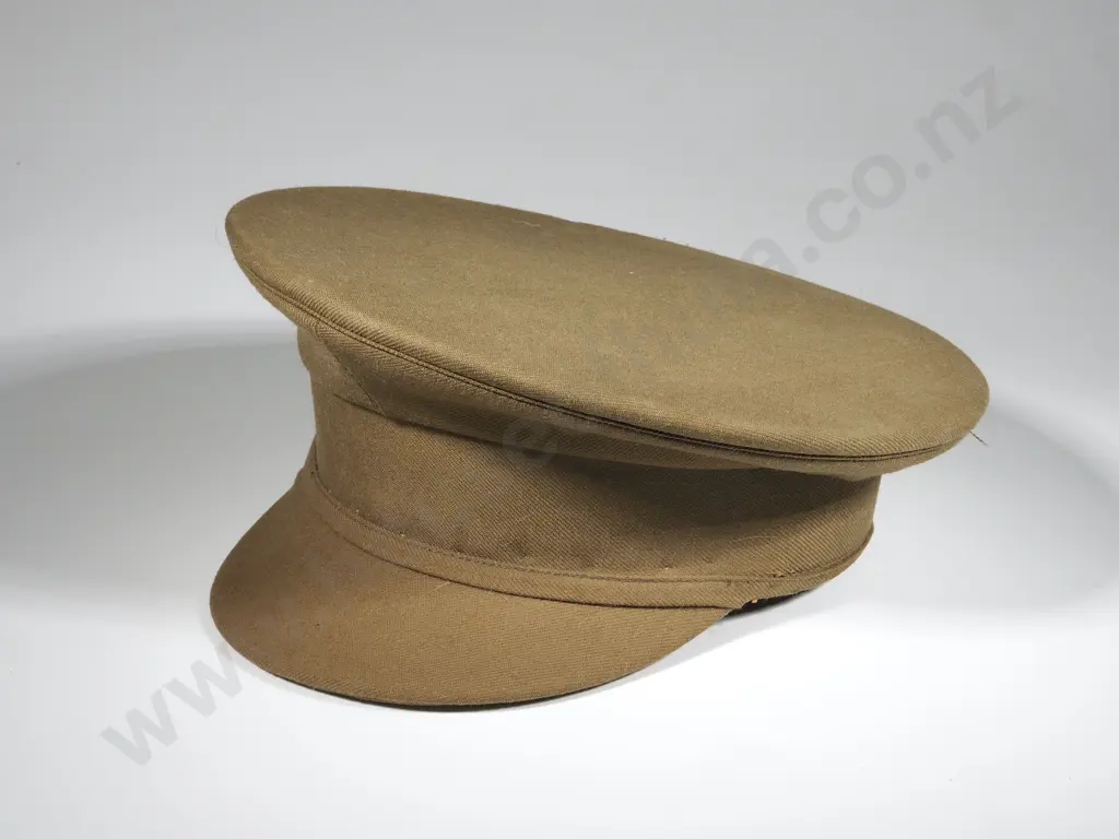 Hills Hats Post WW2 Officers Peaked Cap Missing Chin Strap Image 1++