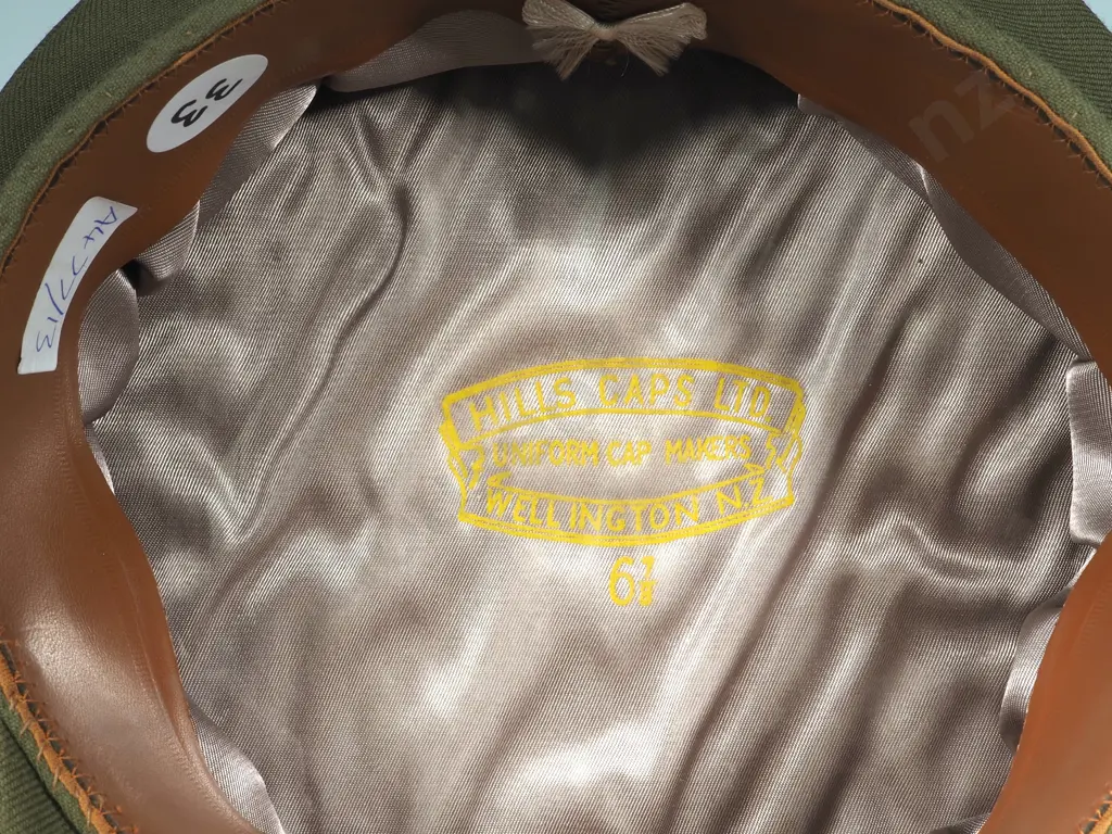 Hills Hats Post WW2 Officers Peaked Cap Missing Chin Strap Image 1++