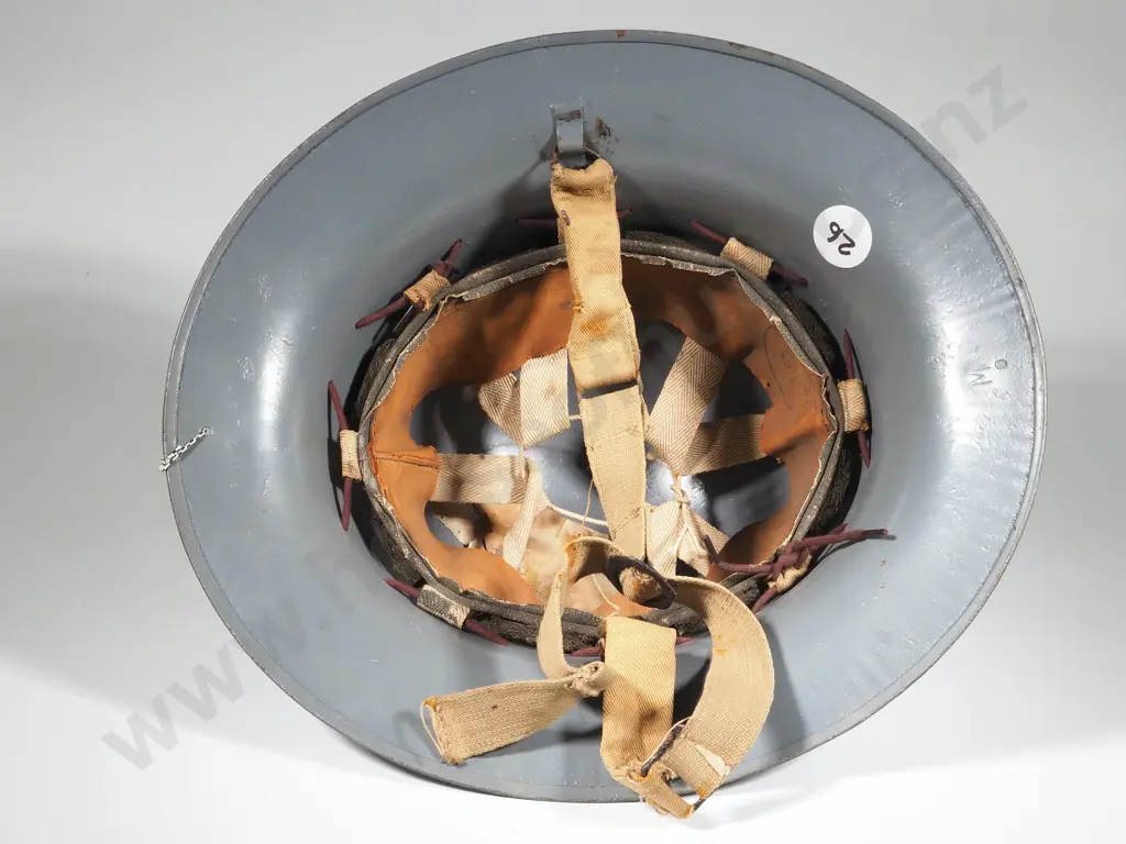 Zuckerman British Repainted WW2 Civilian Helmet A/F Image 1++