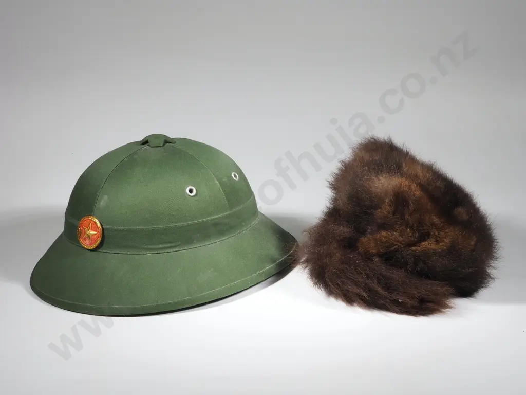Vietnamese Jungle Hat & Davy Crocket Possum Hat Image 1++