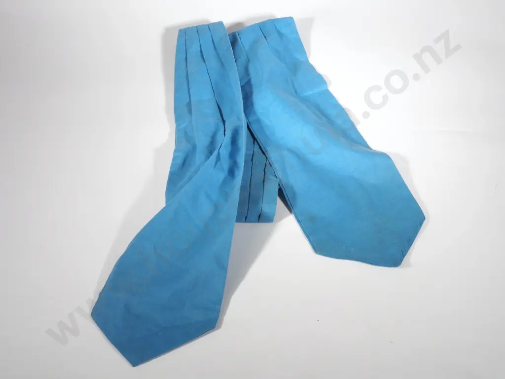 Large UN Flag w Various Countries Patches Sewn on & Two UN Blue Crevattes Image 1++