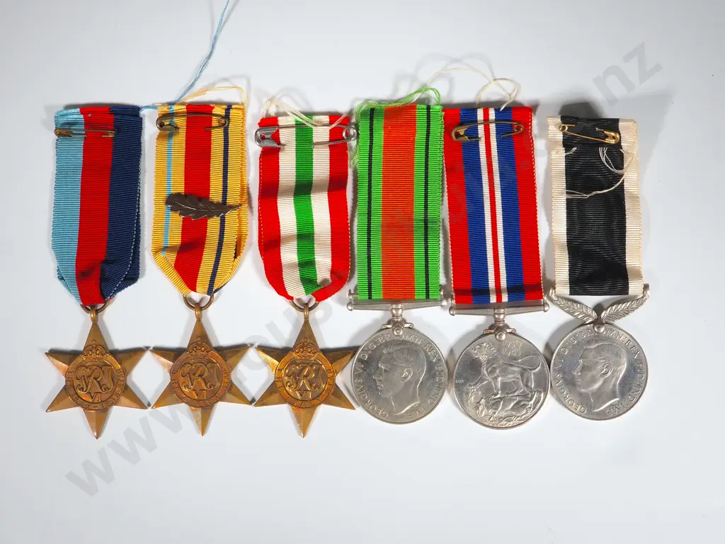 New Zealand WW2 Group of 6 - Unnamed Image 1++