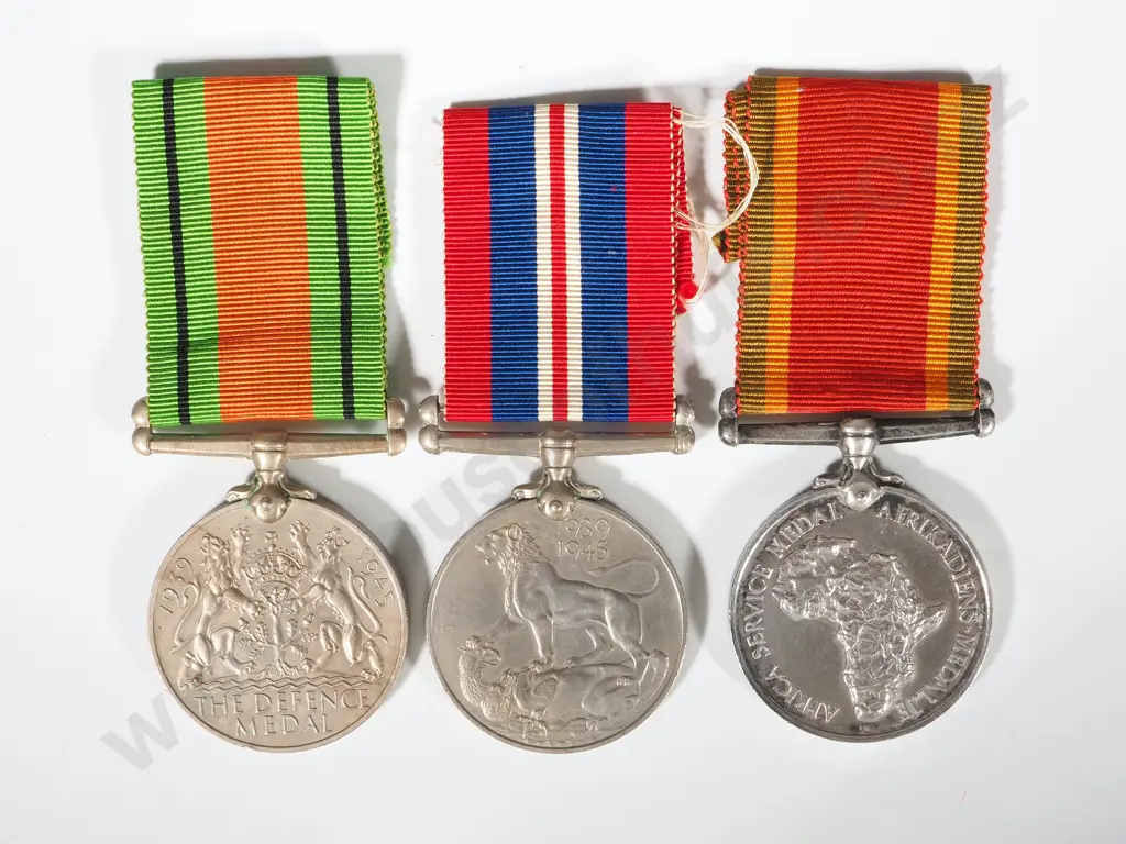 South Africa WW2 Group of 3 to Captain F R. B Boyd - South African Intelligence Corps Image 1++