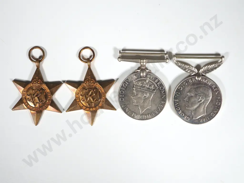 WW2 New Zealand Group of 4 - Unnamed Image 1++