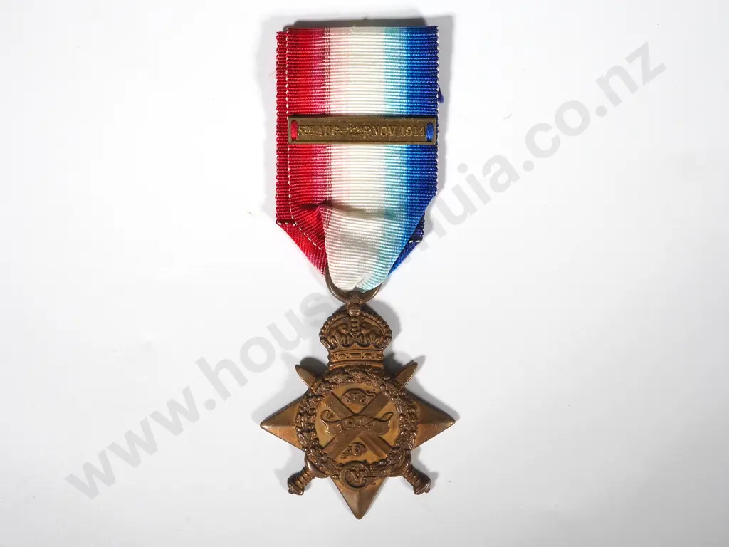1914 Mons Star to Dvr P Hambert RFA 41962 Image 1++