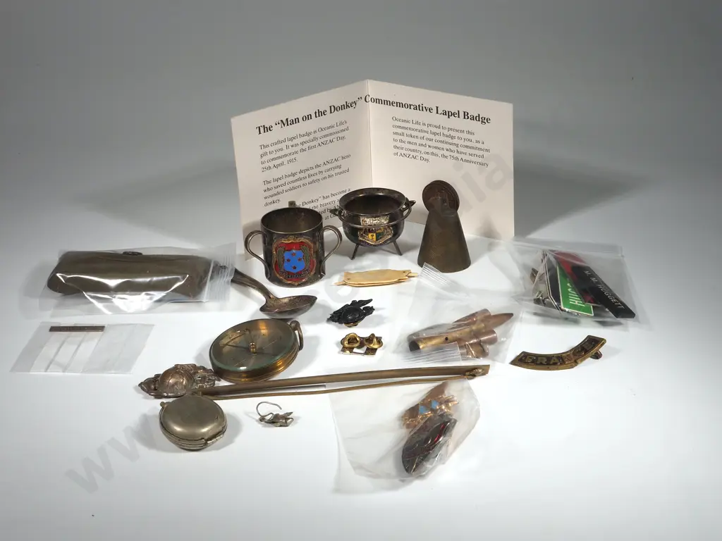 Assorted Lot of Military Items & Ephemera Image 1++