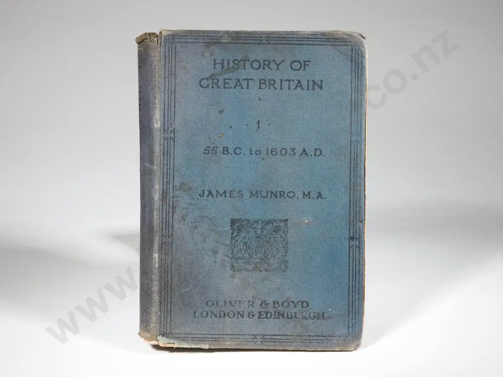 James Munro, History of Great Britain, Part 1; Oliver & Boyd, 1914. Image 1++