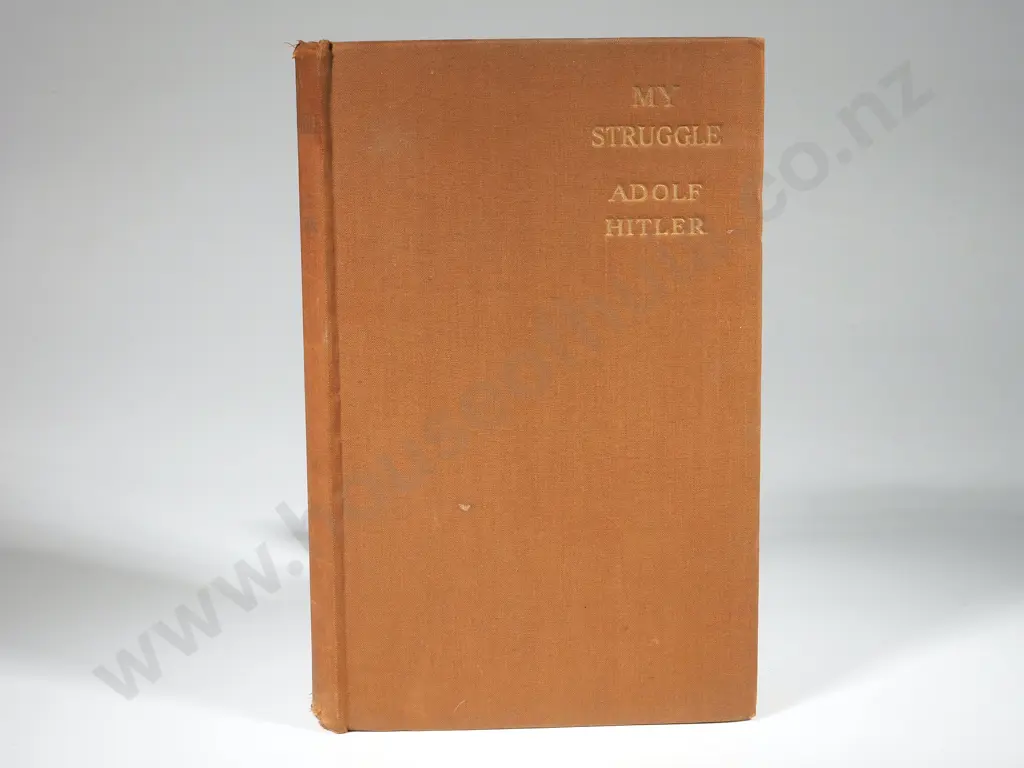Adolf Hitler, My Struggle, Hurst & Blackett Ltd, 1938, Library edition. Image 1++