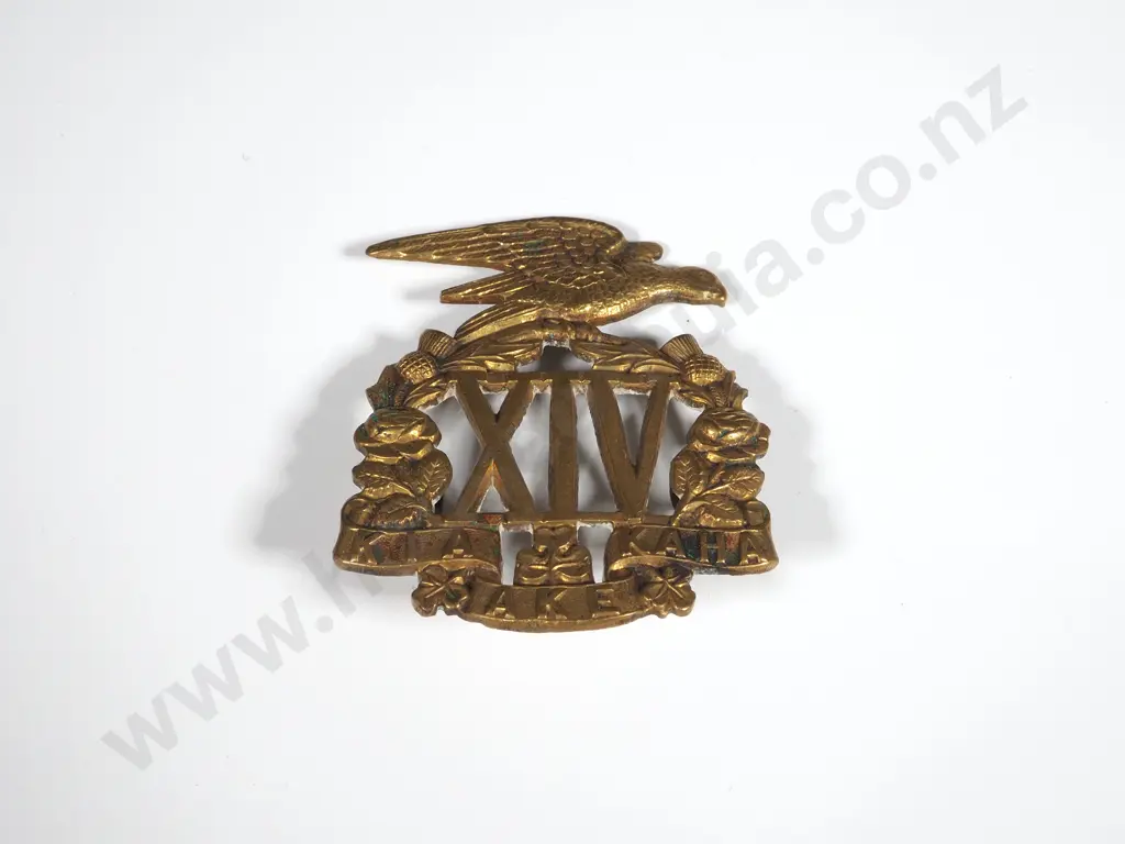 14th South Otago Cap Badge Image 1++
