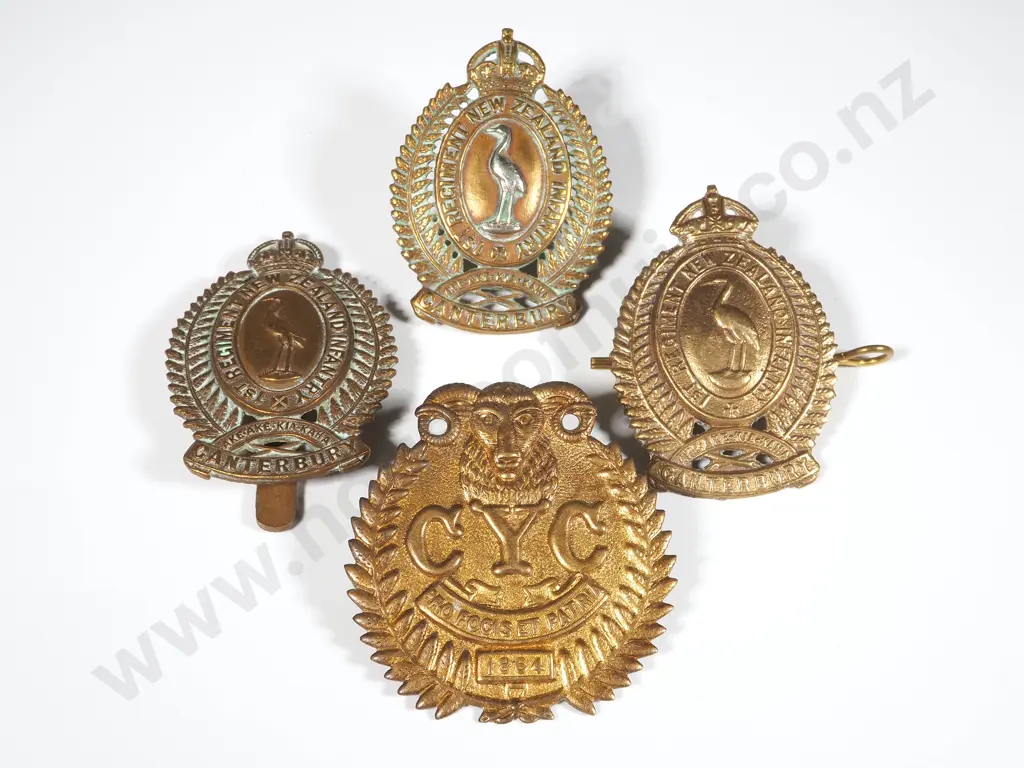 Assorted Lot of Canterbury WW1 Badges Image 1++