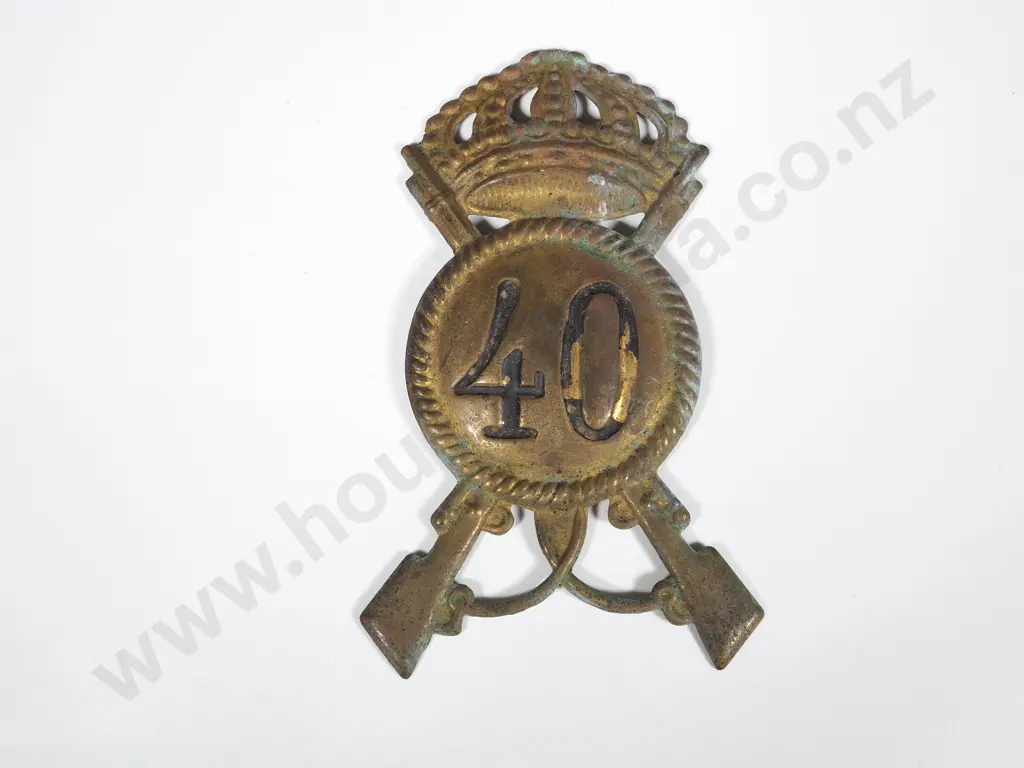 WW2 Italian ZCap Badge 40th Infantry Image 1++