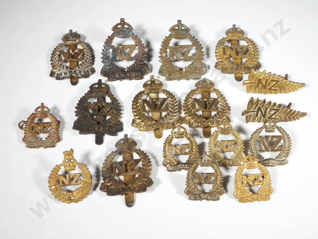 Large Assorted Lot of New Zealand Onward Badges Image 1++