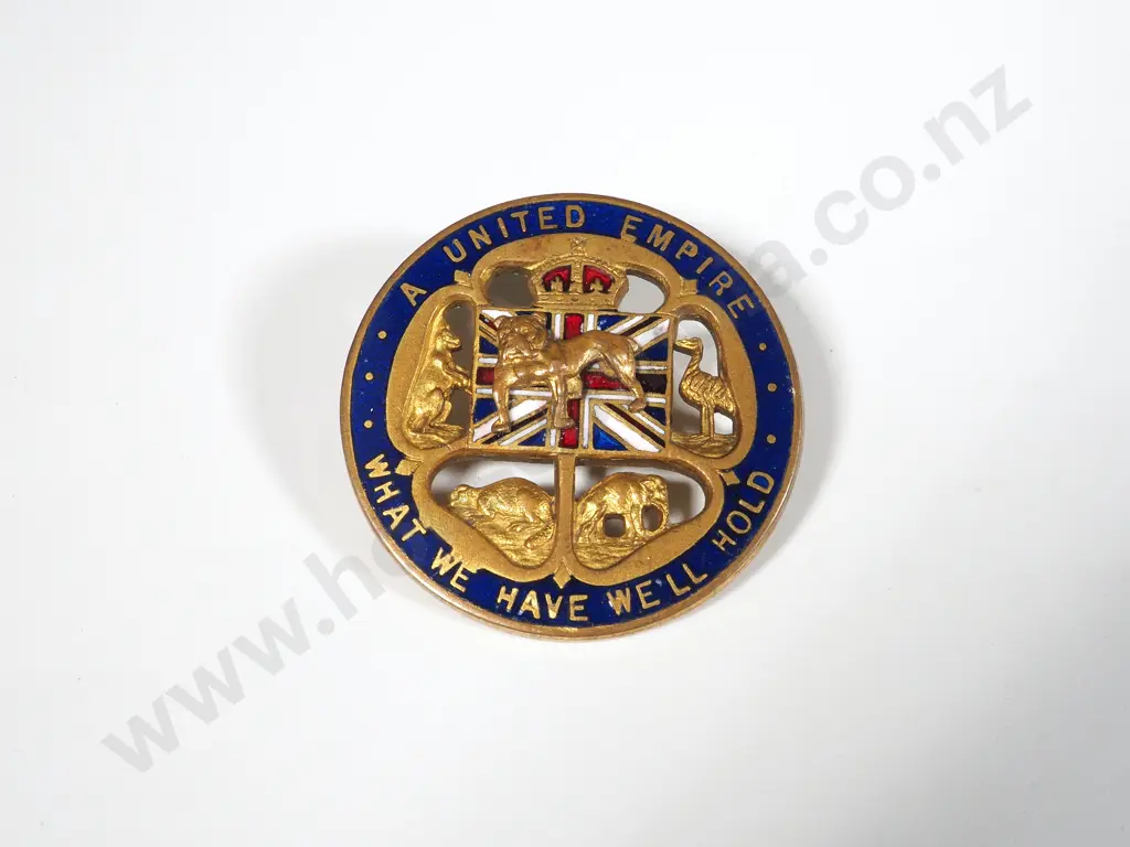 Boer War Patriotic Badge "Symbol of the Empire" Image 1++