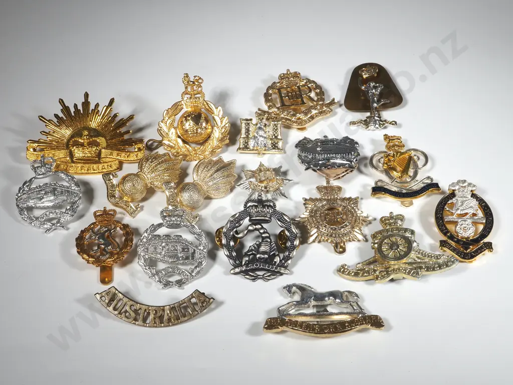 Large Assorted lot of Modern Anodised Badges Image 1++