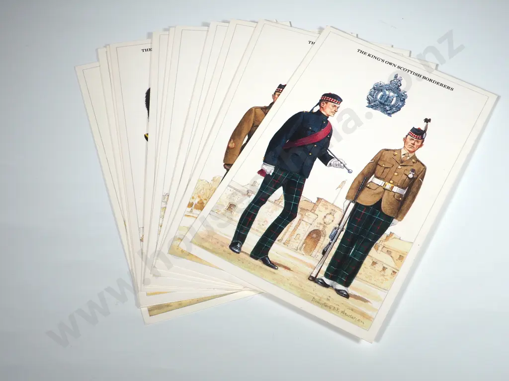 Assorted lot of British Army Series Postcards Image 1++