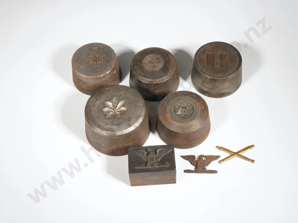 Assorted Lot of U.S. Military Badge Dies Image 1++