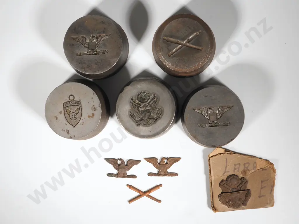 Assorted lot of U.S. Military Badge Dies Image 1++