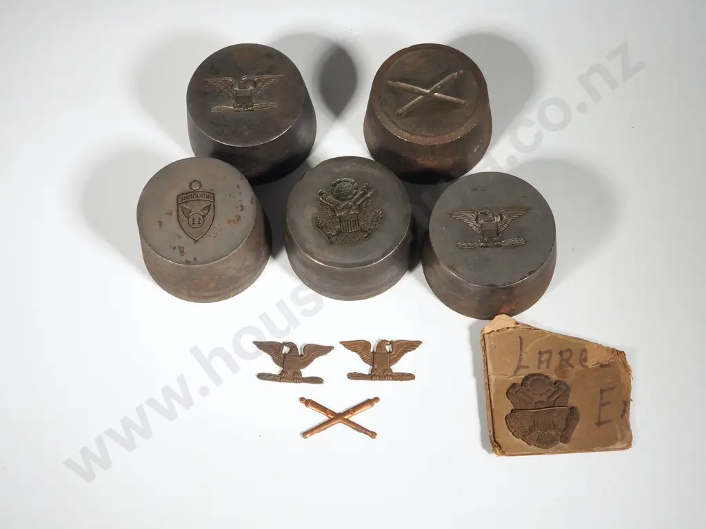 Assorted lot of U.S. Military Badge Dies Image 1++