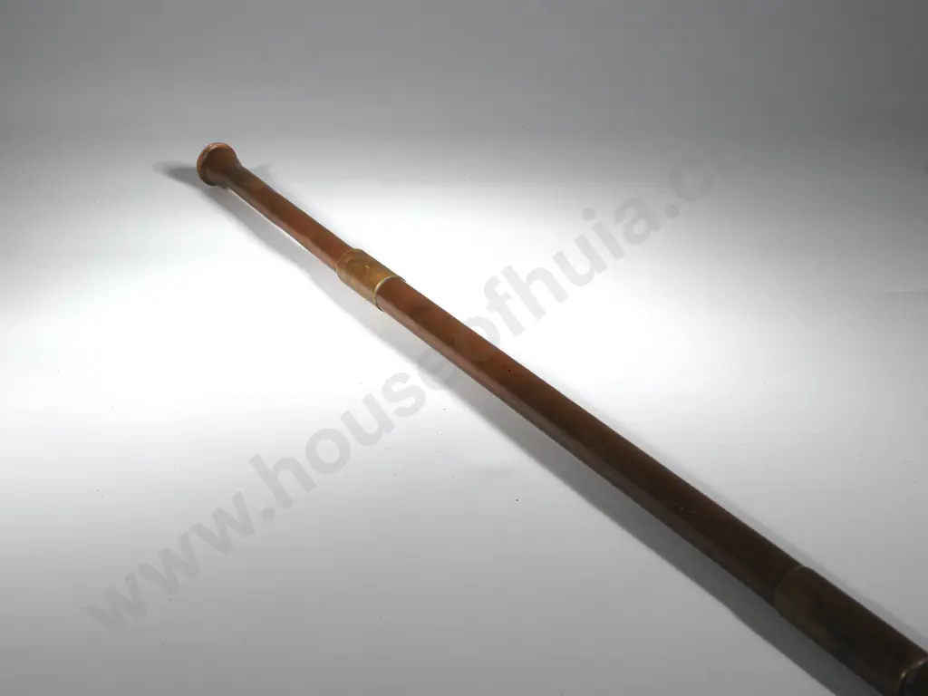 Copper & Brass Hunting Horn.  Image 1++