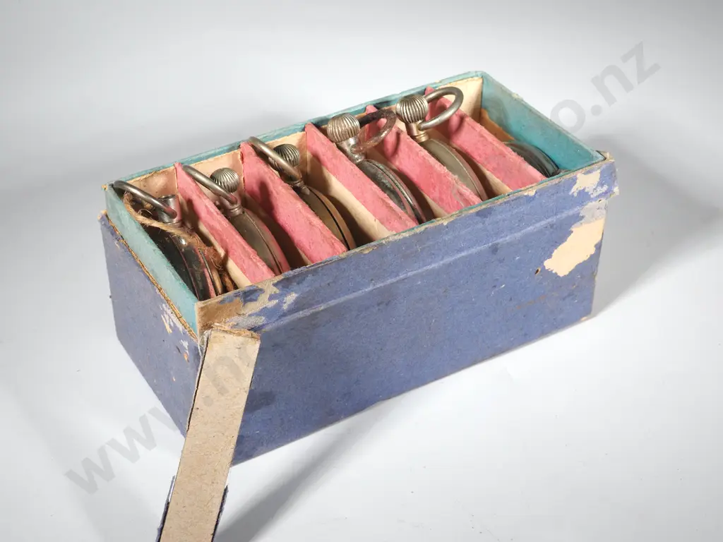 A Slotted Box of A/F Pocket Watches. Image 1++