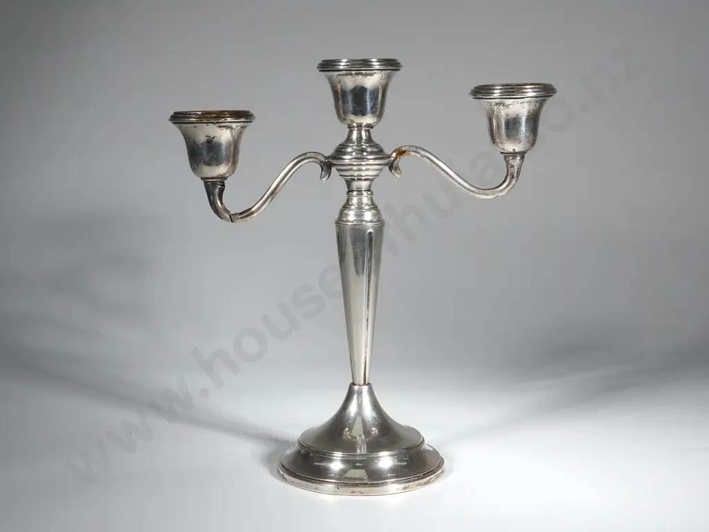 Sterling Silver Candelabra A/F Image 1++