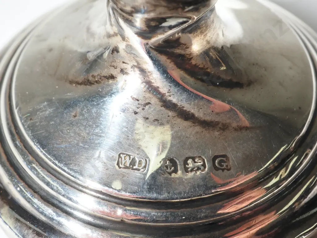 Weighted Sterling Silver Bud Vase Image 1++