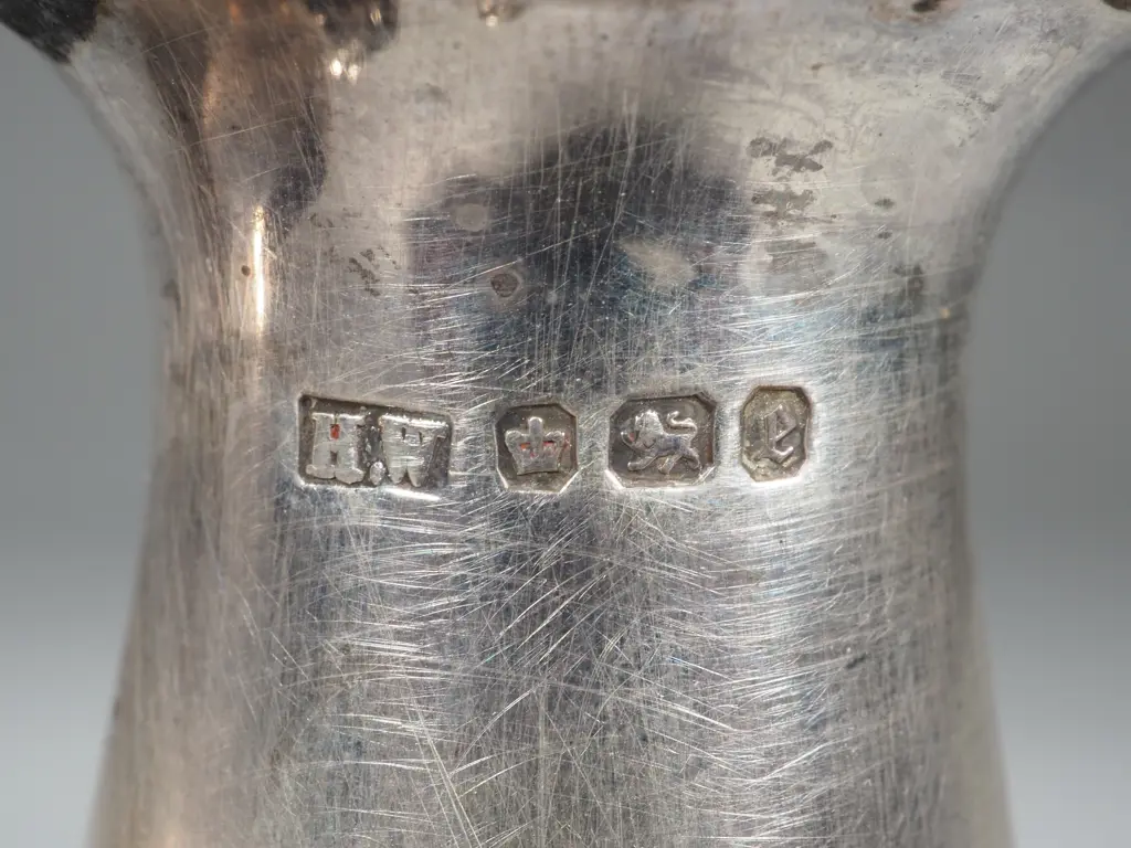 Two Sterling Silver  Pepper Shakers A/F Image 1++