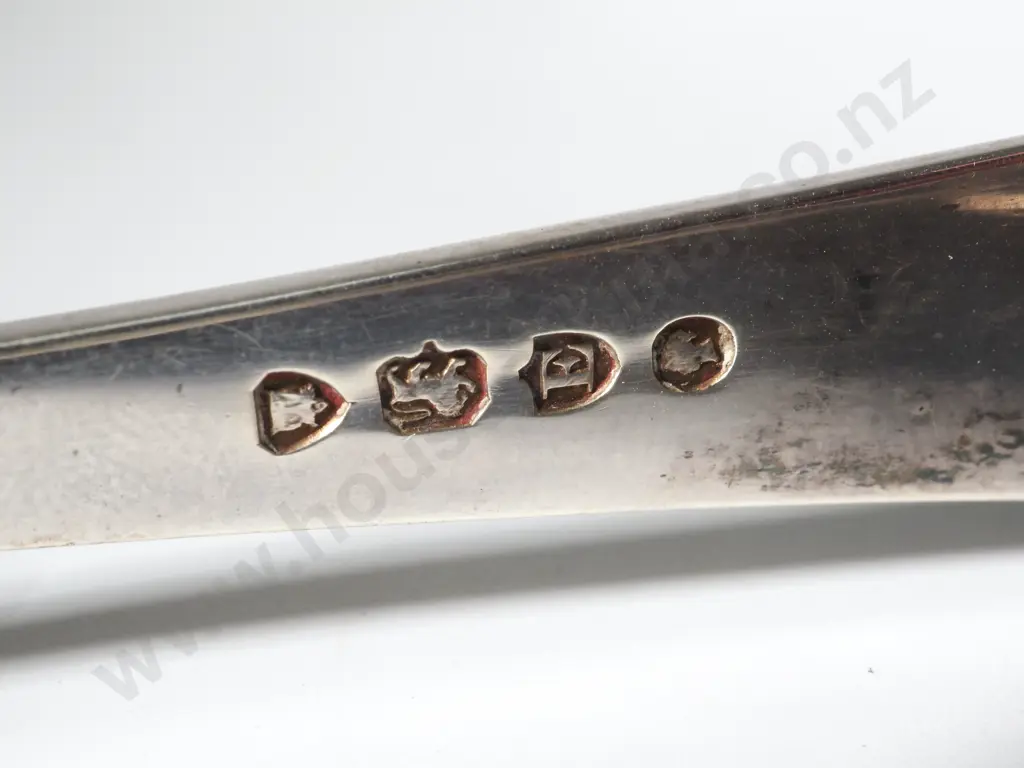 Sterling Silver Sugar Tongs Image 1++