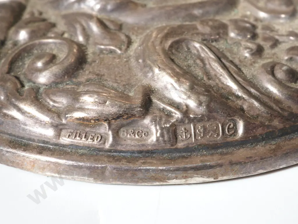 Vintage Sterling Silver Candle Stick Holders. Image 1++