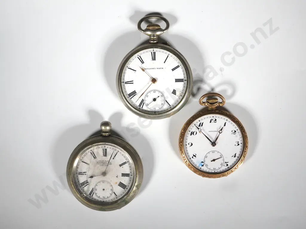 Lot of Three Vintage Pocket Watches. Image 1++