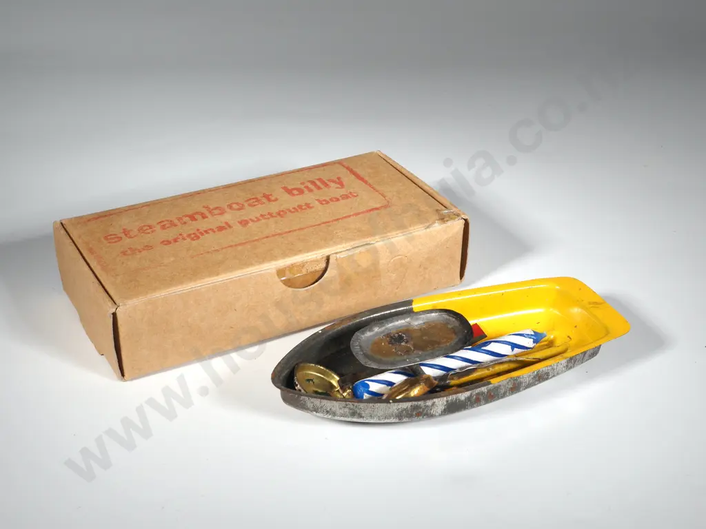 Boxed Steamboat Billy - Original Puttputt Boat. A/F. Image 1++