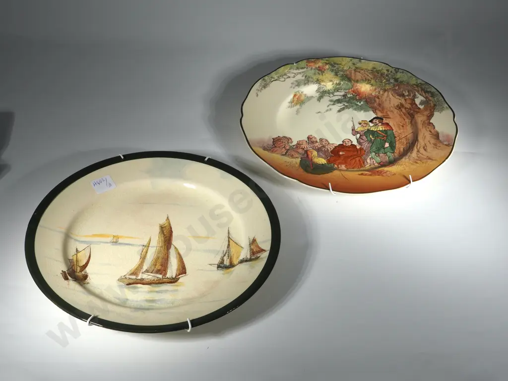 Two Royal Doulton Series Ware  Plates Image 1++