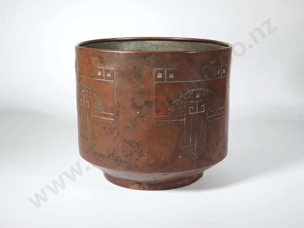 Copper Jugendstil Jardinere  Image 1++
