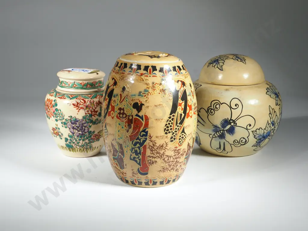Three Lidded Jars Image 1++
