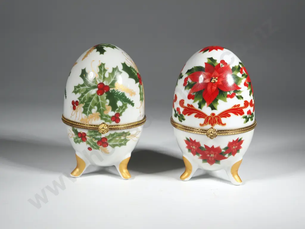 Two Faberge Style Eggs Image 1++