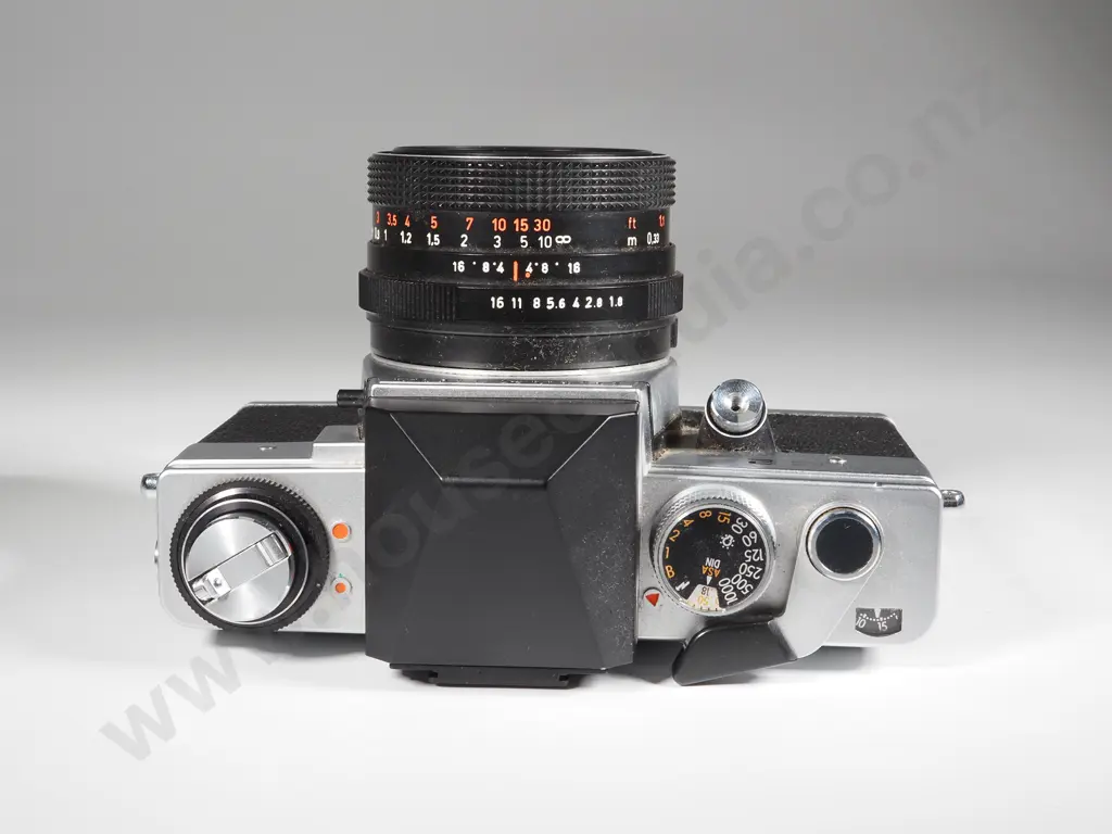 Practica VLC2 35mm SLR Camera w Pentacon Electric 1.8/50 Lens Image 1++