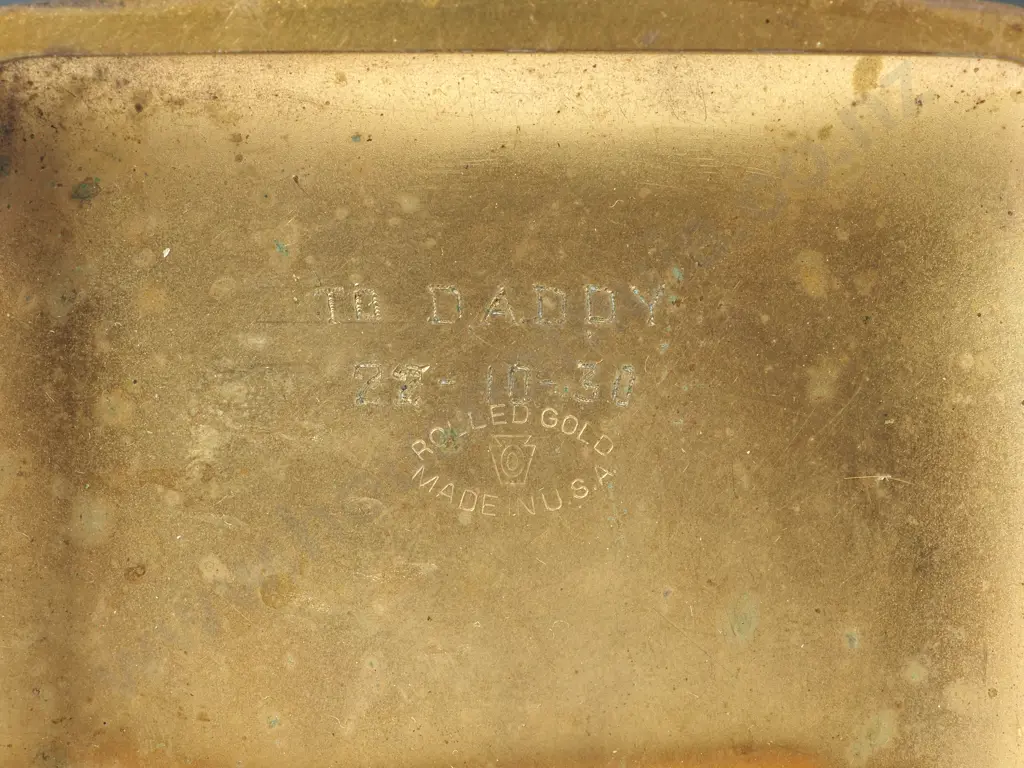 Rolled Gold Cigarette Case Image 1++