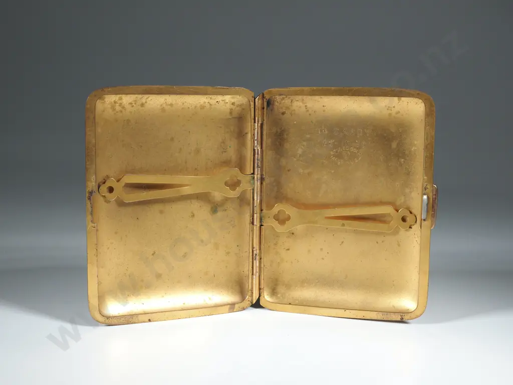 Rolled Gold Cigarette Case Image 1++