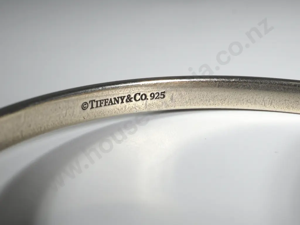 Tiffany & Co 18ct Gold & Sterling Silver Double Bangle Image 1++