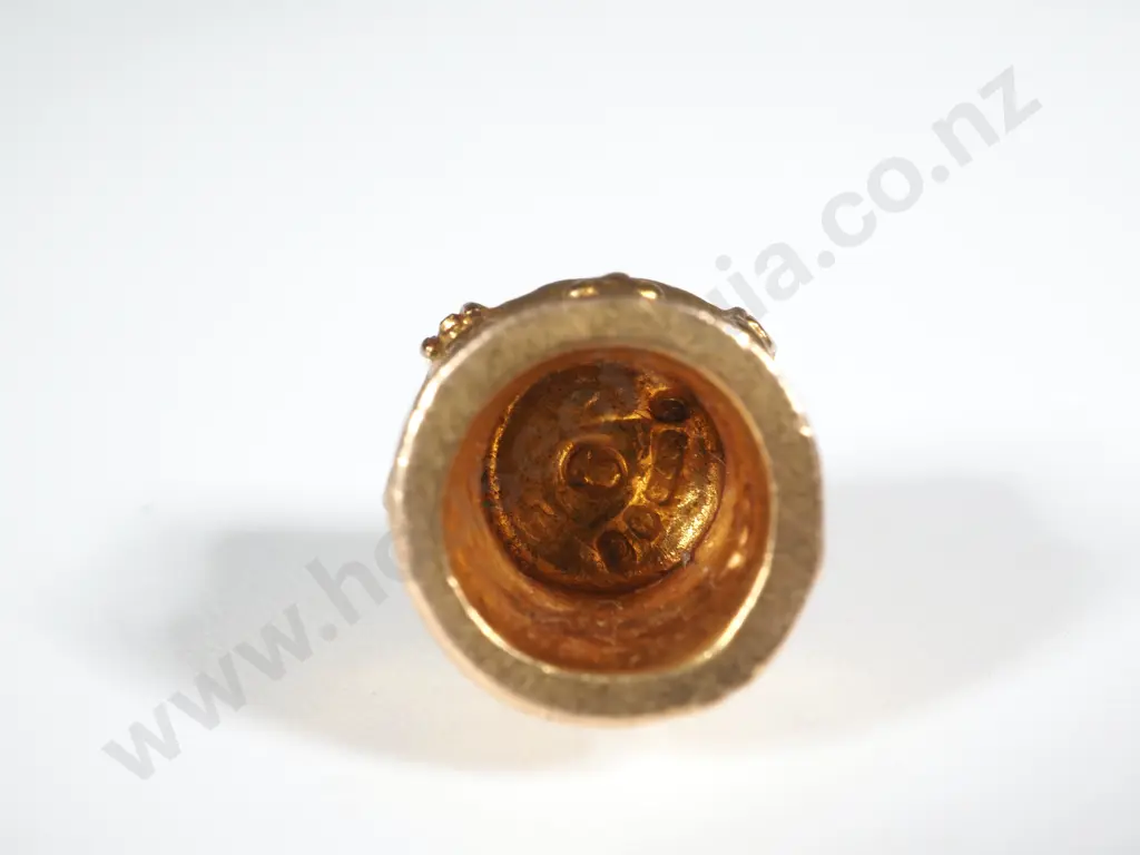 9ct Gold Crown Pendant, Celebrating Queen Elizabeth II Coronation Image 1++