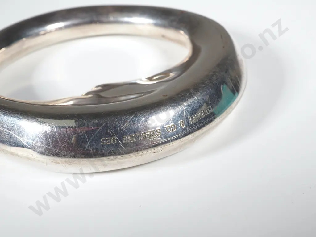 Tiffany & Co. Sterling Silver "Man on the Moon" Baby Rattle65 Image 1++