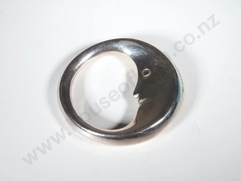 Tiffany & Co. Sterling Silver "Man on the Moon" Baby Rattle65 Image 1++