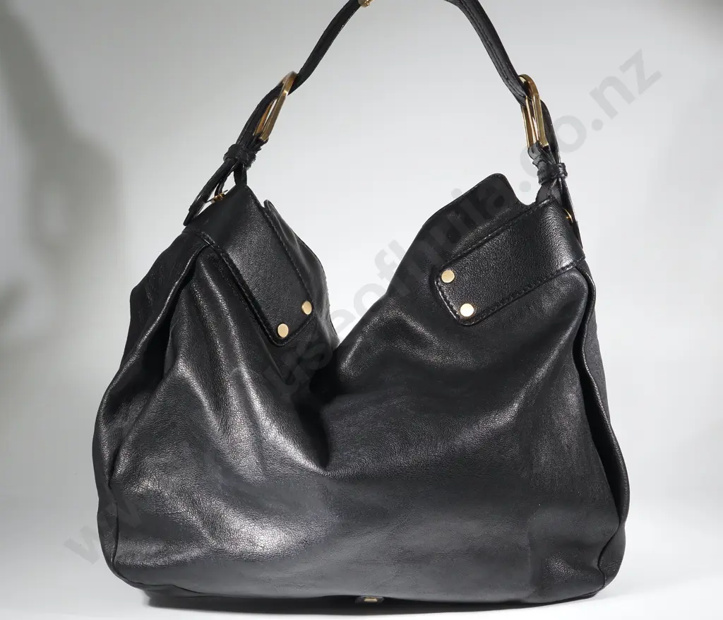 Jimmy Choo Vintage Slouch Buckle Bag - Suede Lining Image 1++