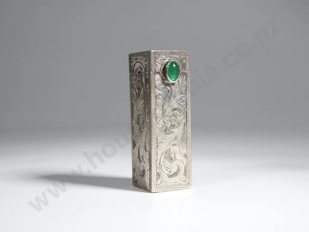 Vintage .800 Silver Lipstick Image 1++